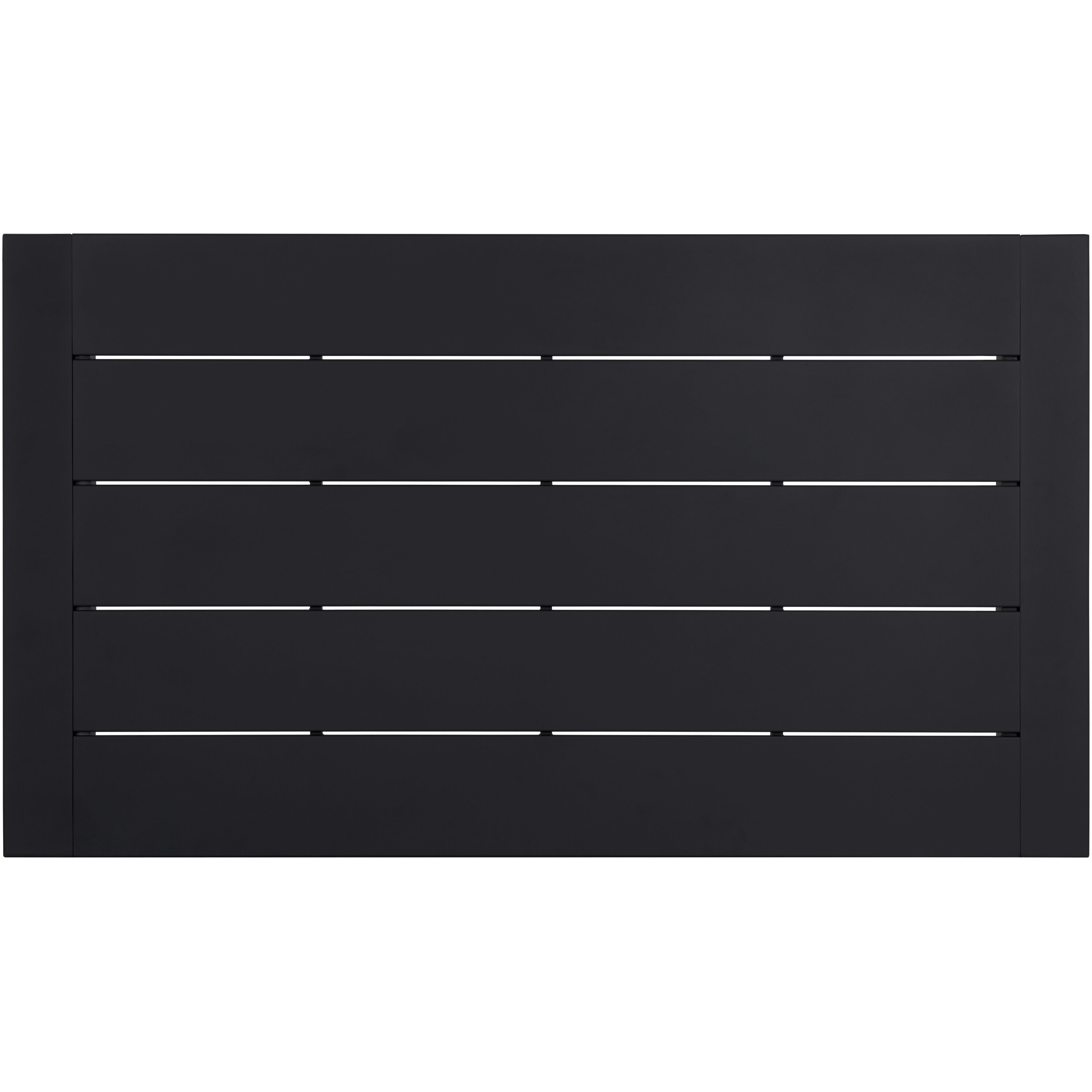 Merano 70 X 40 inch Black Outdoor Dining Table